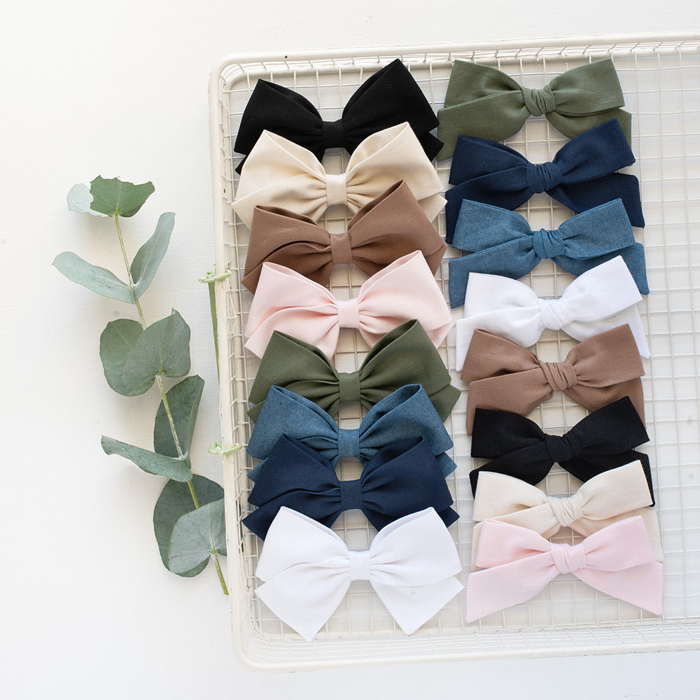 Olive - Handtied Bow