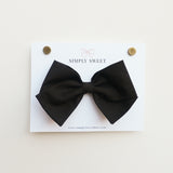 Black - Classic Bow