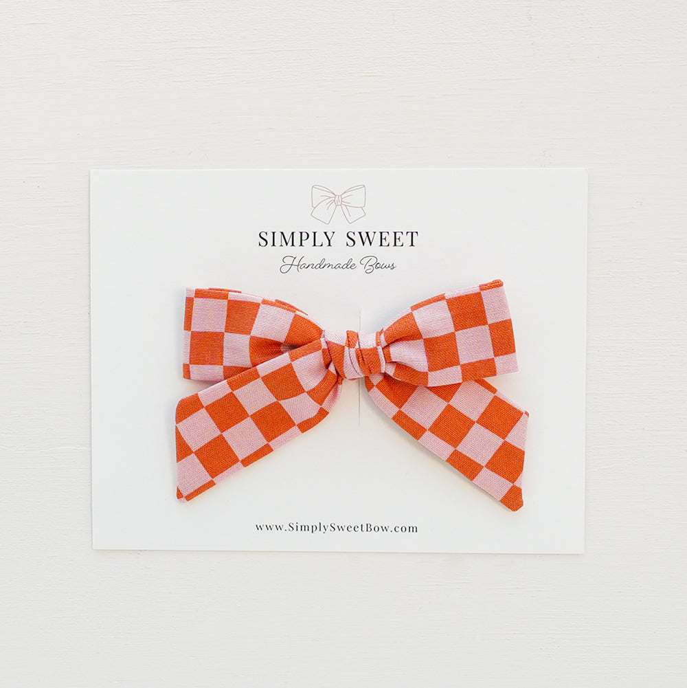 Candy Corn - Handtied Bow