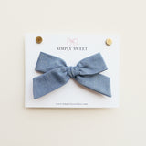 Chambray - Handtied Bow