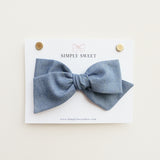 Chambray - Knot Bow