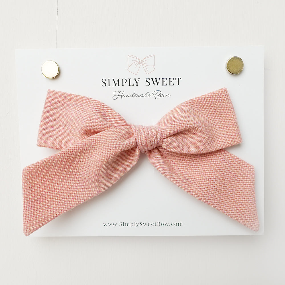 Cotton Candy - Handtied Bow