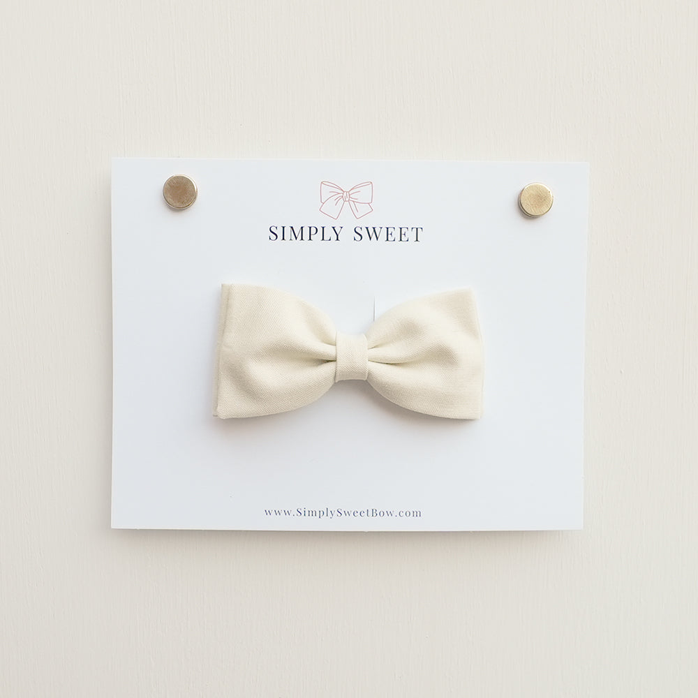 Cream - Bow Tie