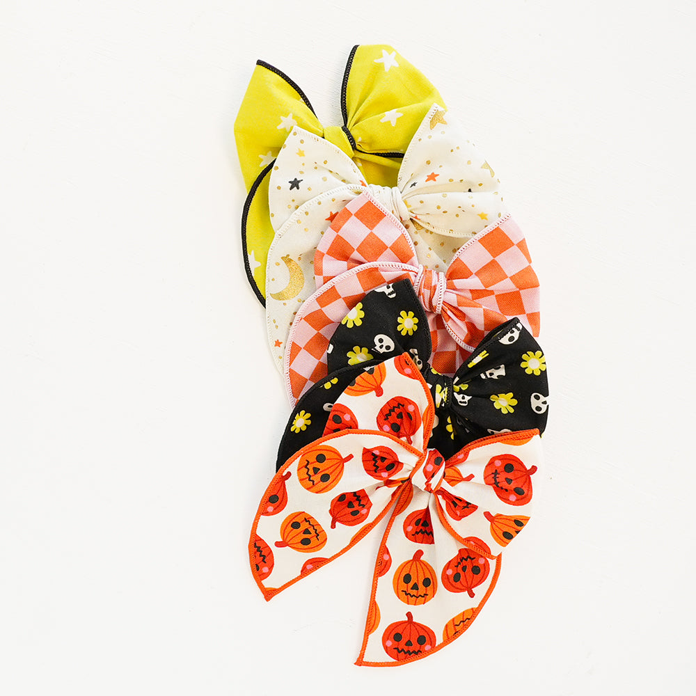 Candy Corn - Edged Bow