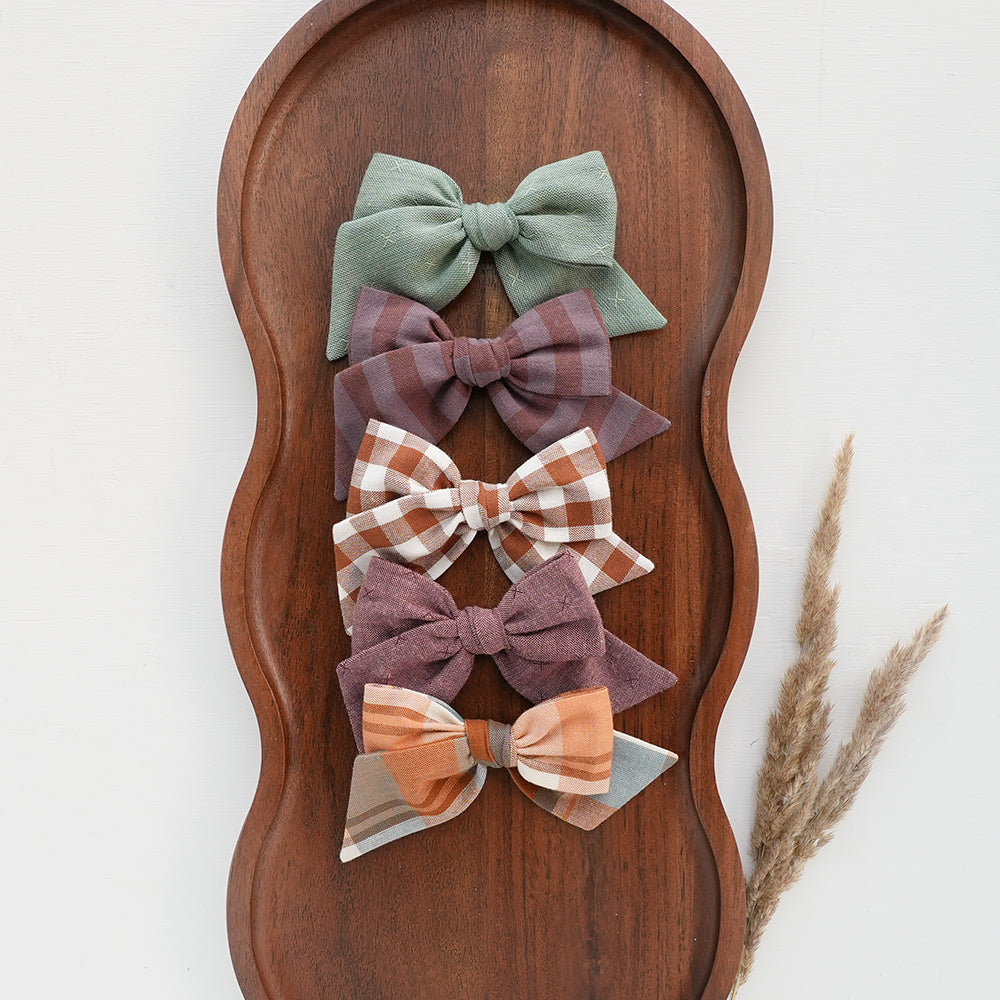 Plum - Knot Bow