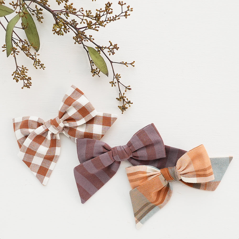 Plum - Knot Bow