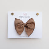 Fawn - Edged Bow