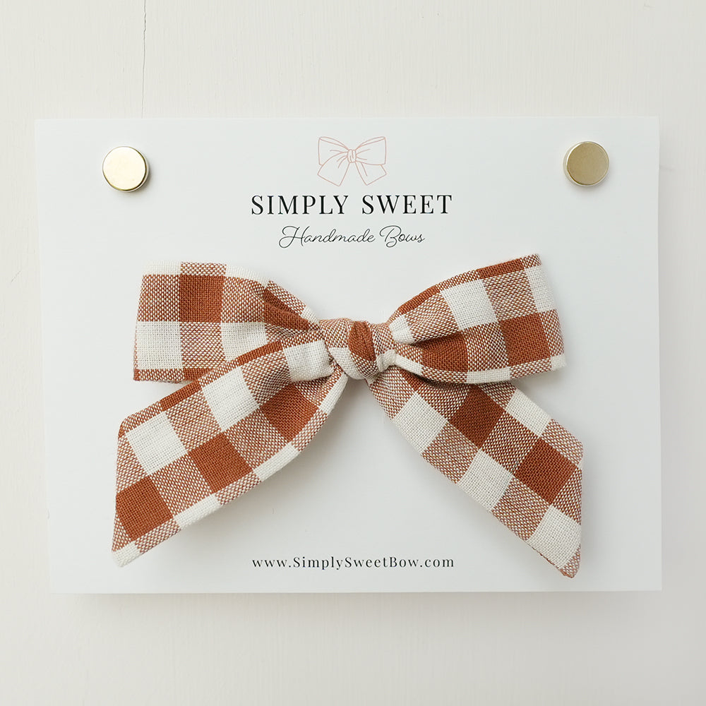 Maple - Handtied Bow