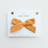 Marigold - Handtied Bow