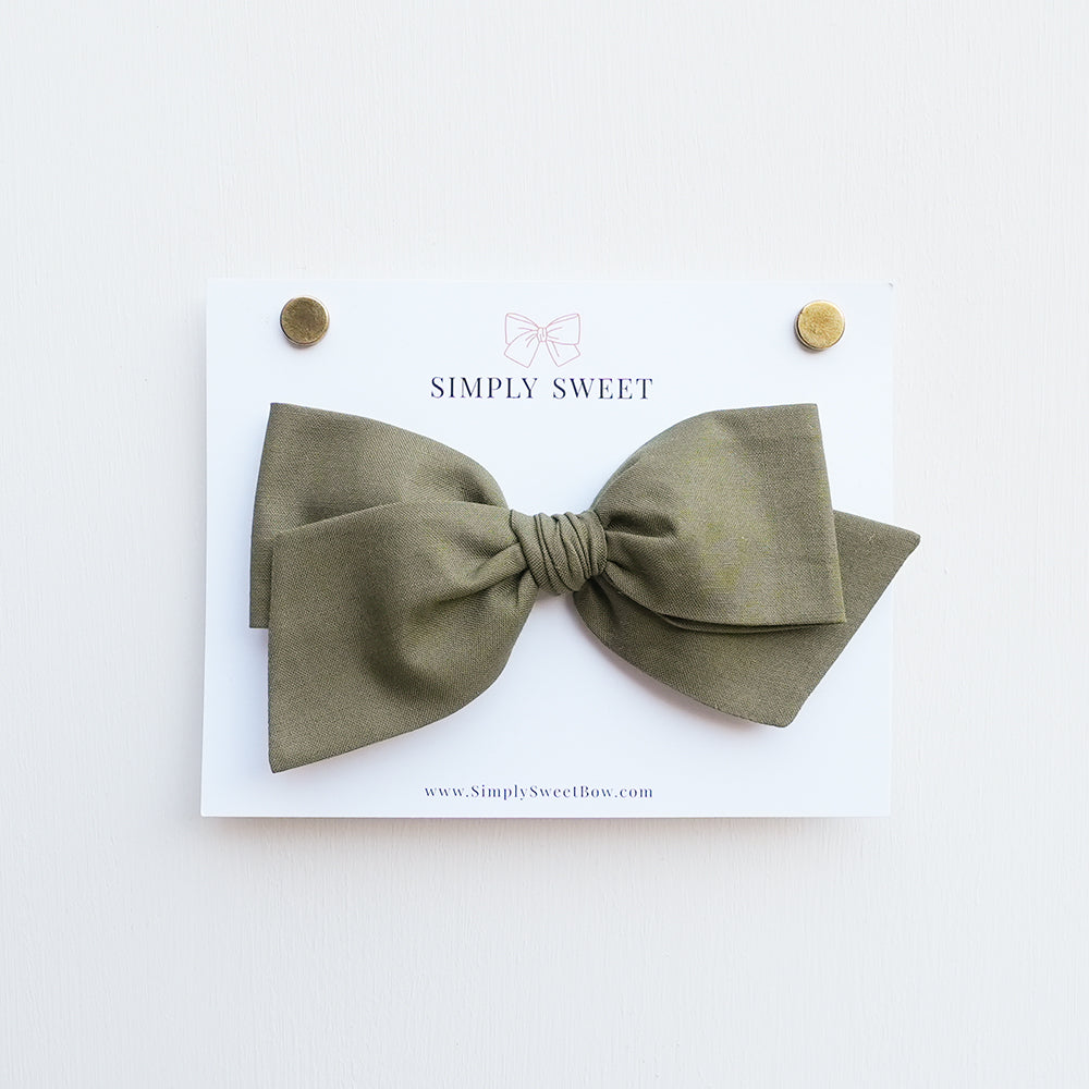 Olive - Knot Bow