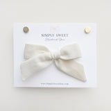 Pearl - Handtied Bow