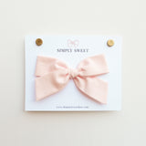Slipper - Handtied Bow