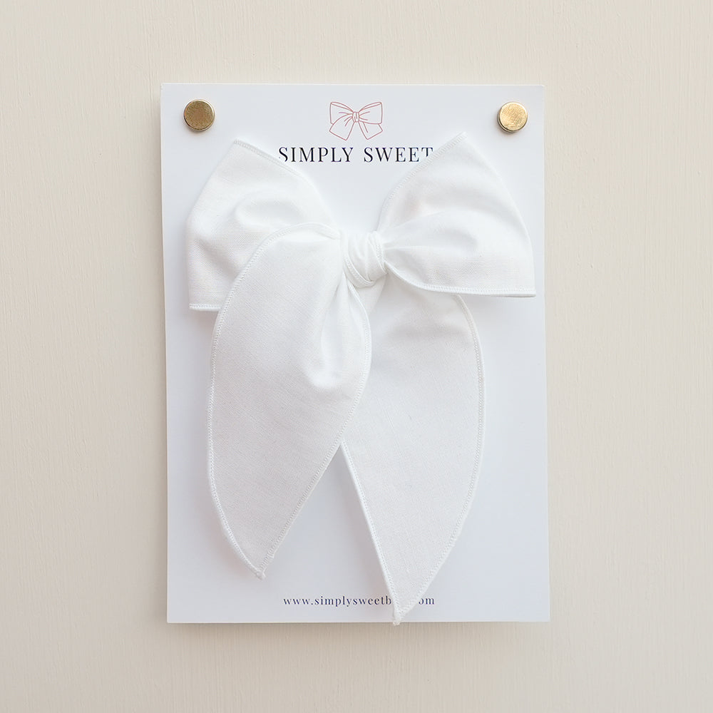 White - Edged Bow