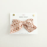 Basket Weave - Knot Bow