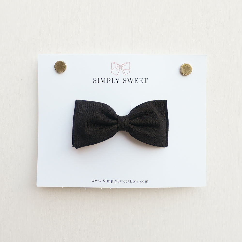 Black - Bow Tie