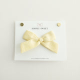 Buttercup - Handtied Bow