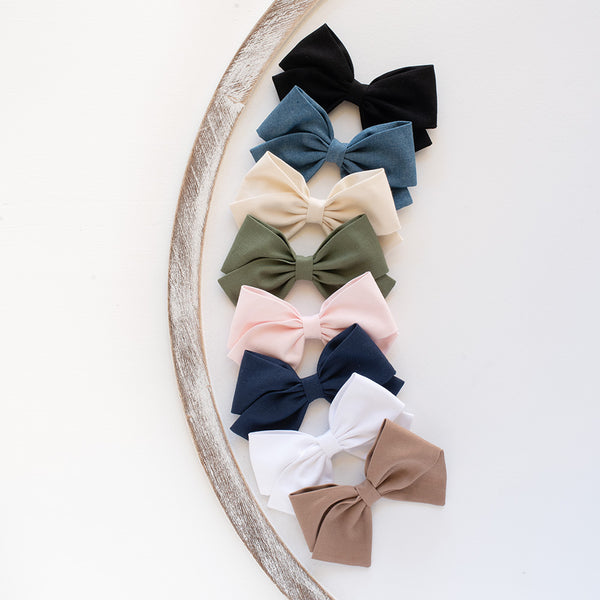 Chambray - Classic Bow