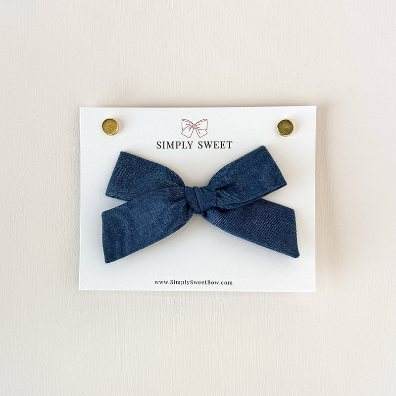 Chambray - Handtied Bow