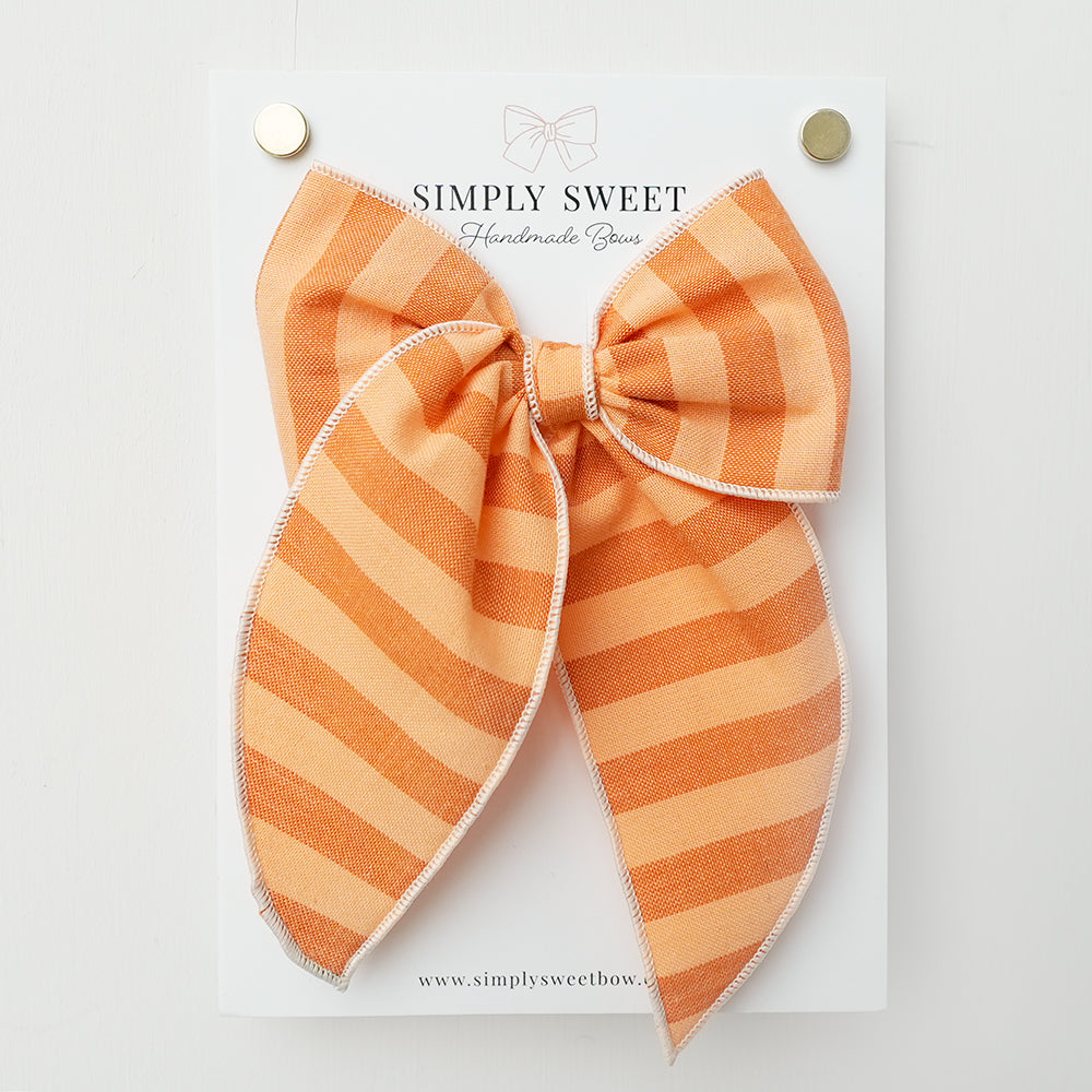 Dreamsicle - Edged Bow