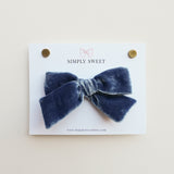 Dusk - Velvet Knot Bow