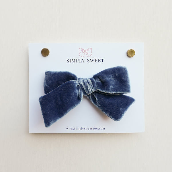 Dusk - Velvet Knot Bow