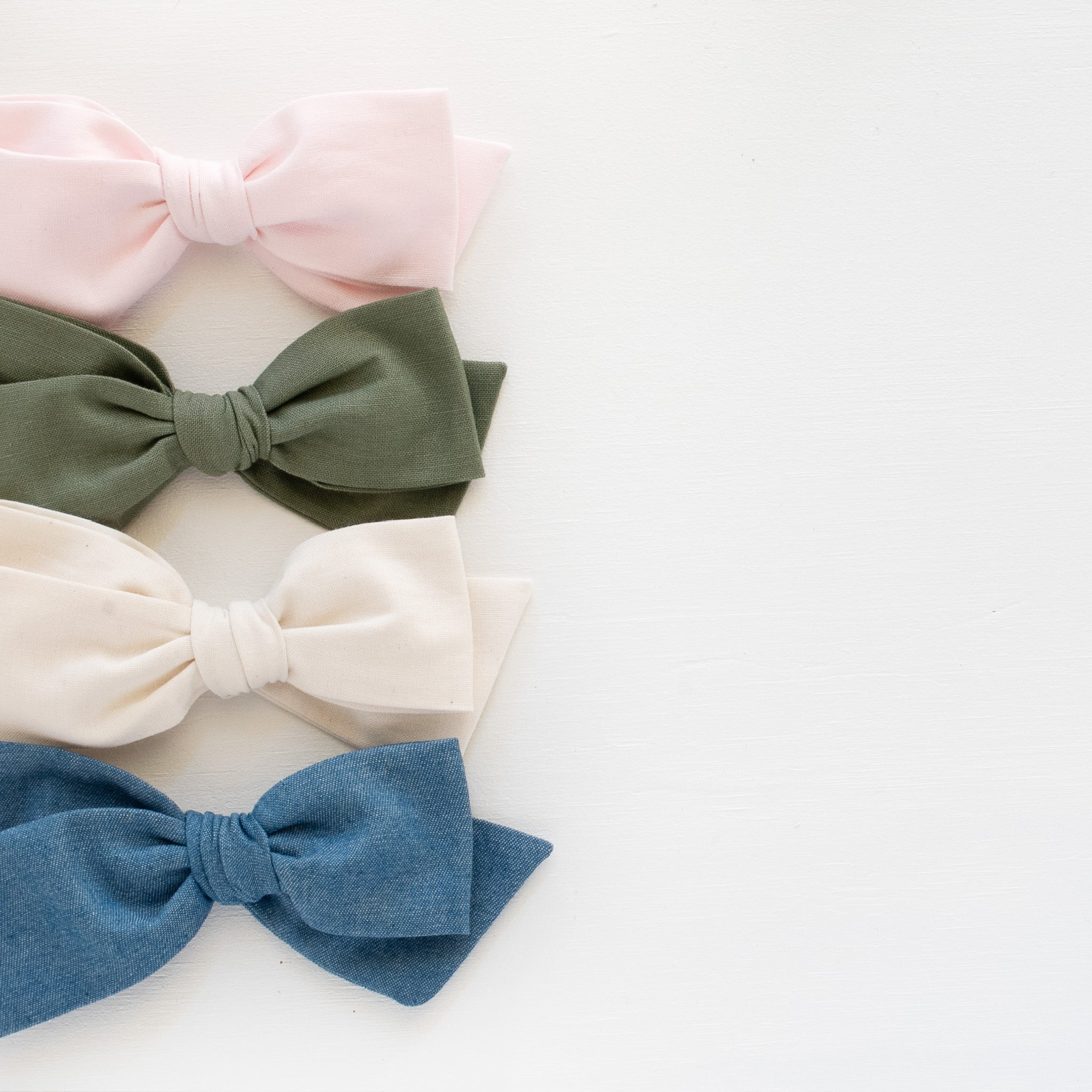 Cream - Knot Bow