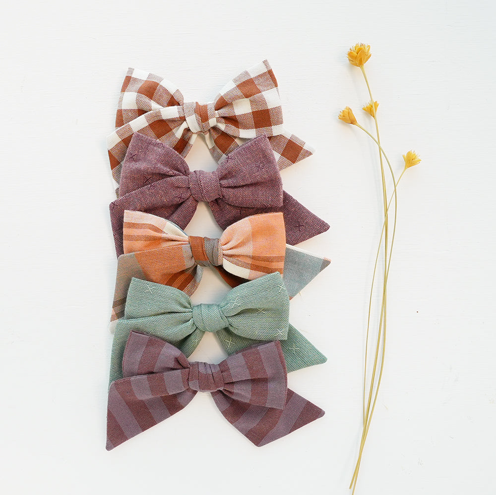 Plum - Knot Bow