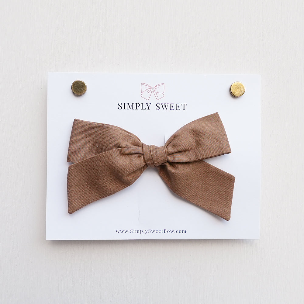 Fawn - Handtied Bow
