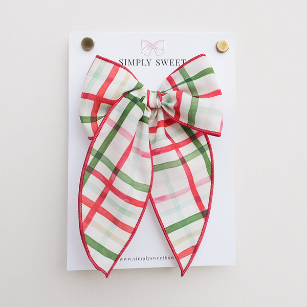 Festive - Edged Bow