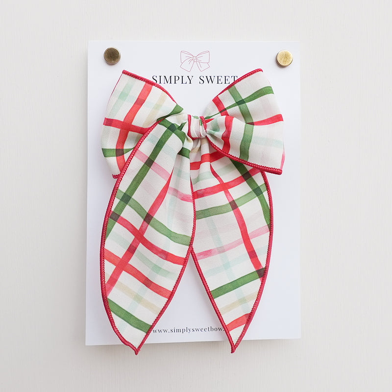Festive - Edged Bow