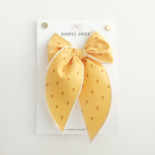 Honey Bee - Large Edged Bow