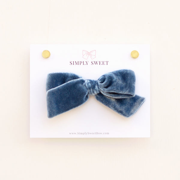 Icicle - Velvet Knot Bow