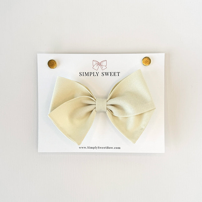 Ivory - Classic Bow