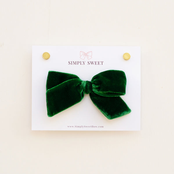 Mistletoe - Velvet Knot Bow