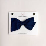 Navy - Knot Bow