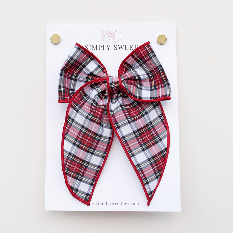 Noelle - Large Edged Bow