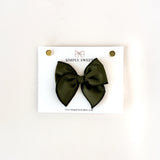 Olive - Small Edged Bow