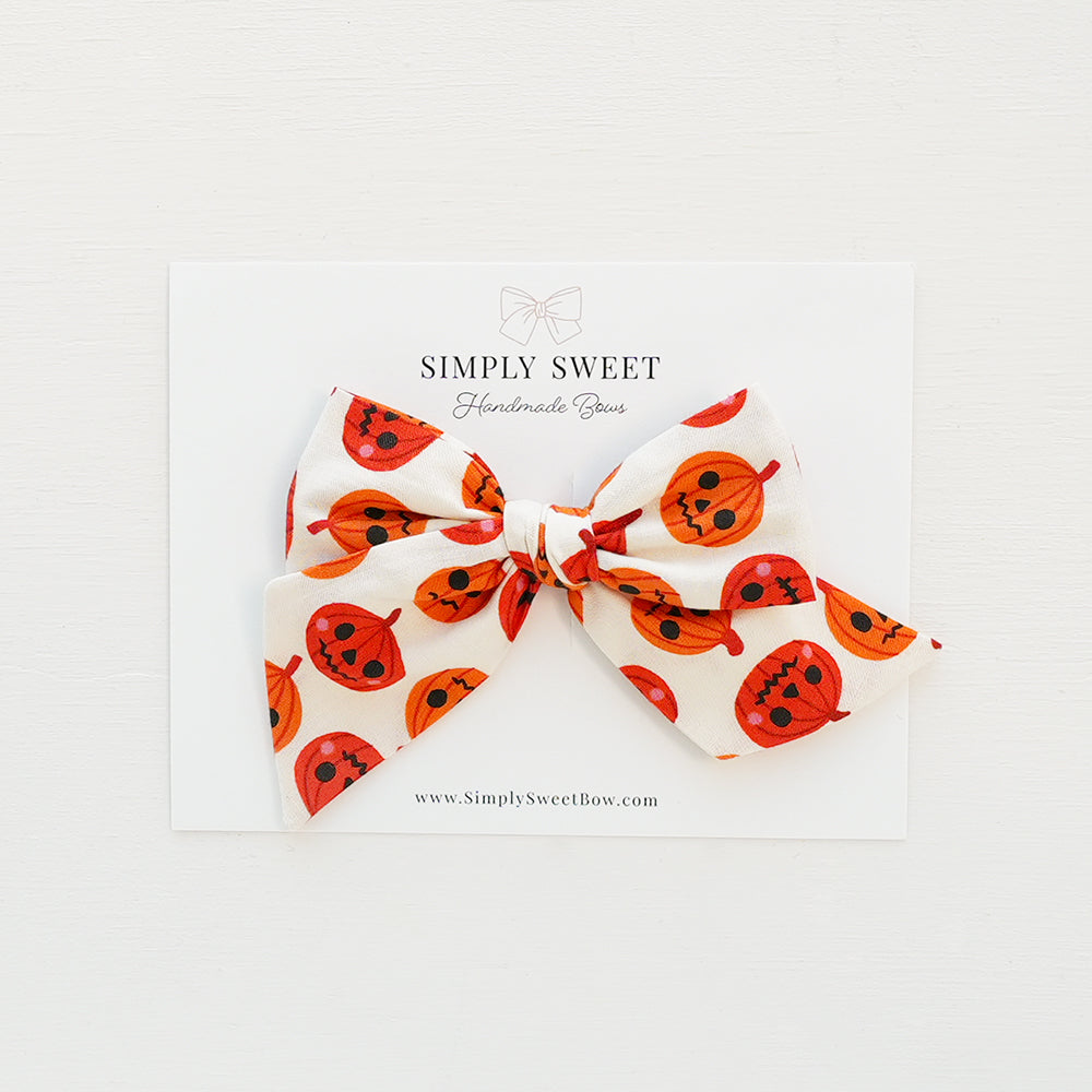 Pumpkin Party - Knot Bow