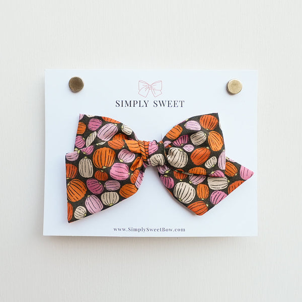 Pumpkin Patch - Knot Bow