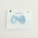 Robins Egg - Classic Bow
