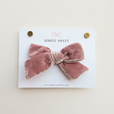 Rose - Velvet Knot Bow