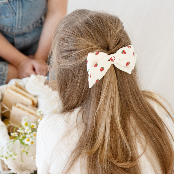 Strawberry - Knot Bow