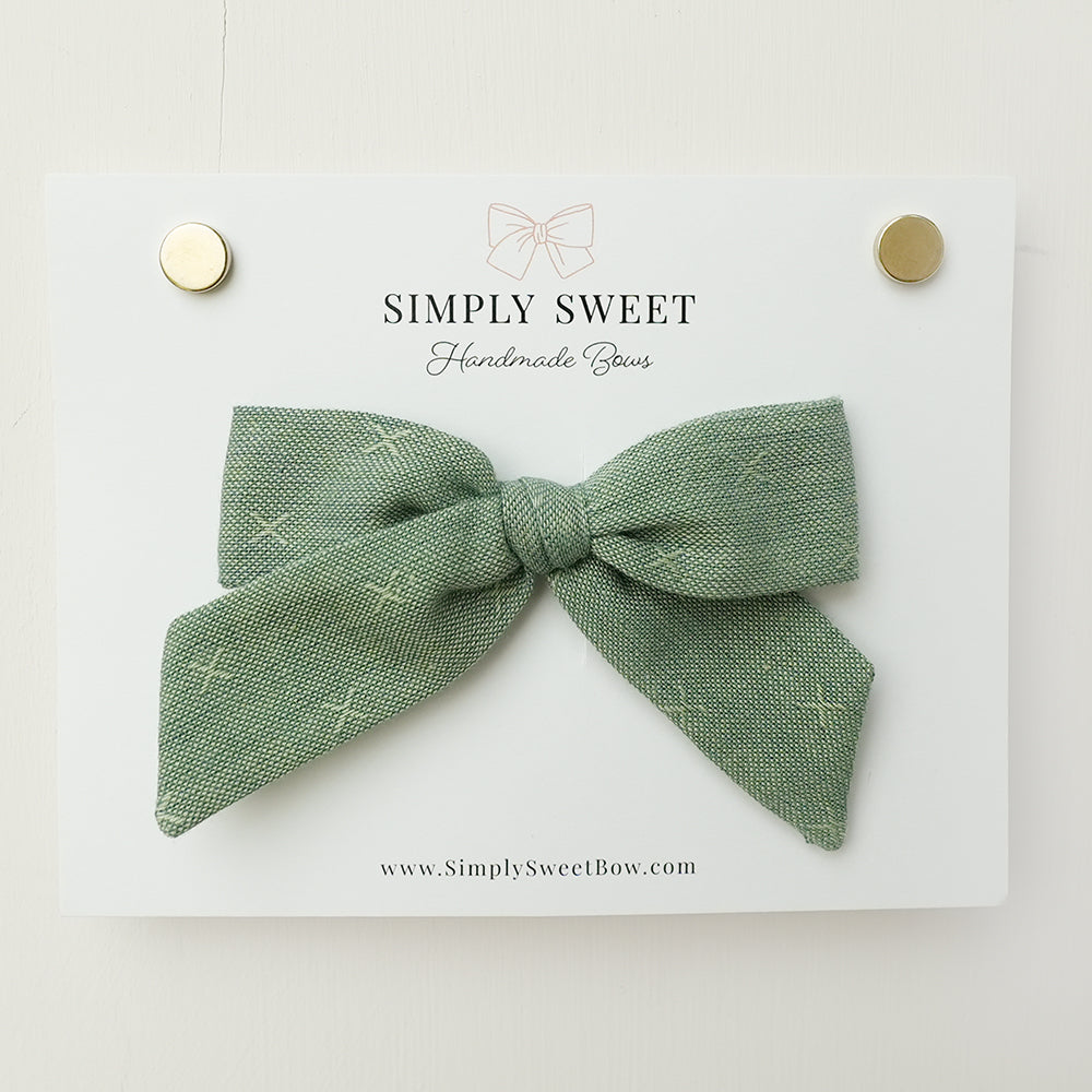 Sagewood - Handtied Bow