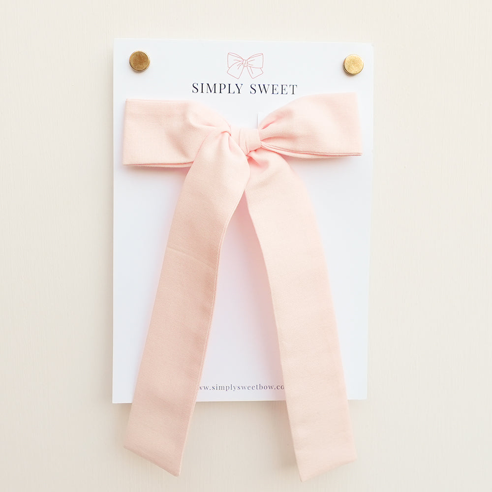 Slipper - Big Girl Bow