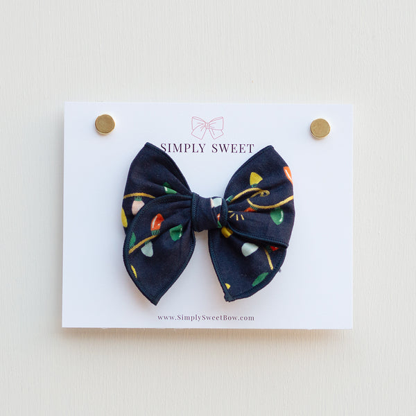 Sparkle - Small Edged Bow