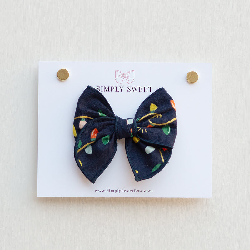 Sparkle - Small Edged Bow