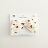 Strawberry - Knot Bow