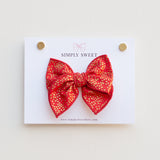 Tinsel - Small Edged Bow