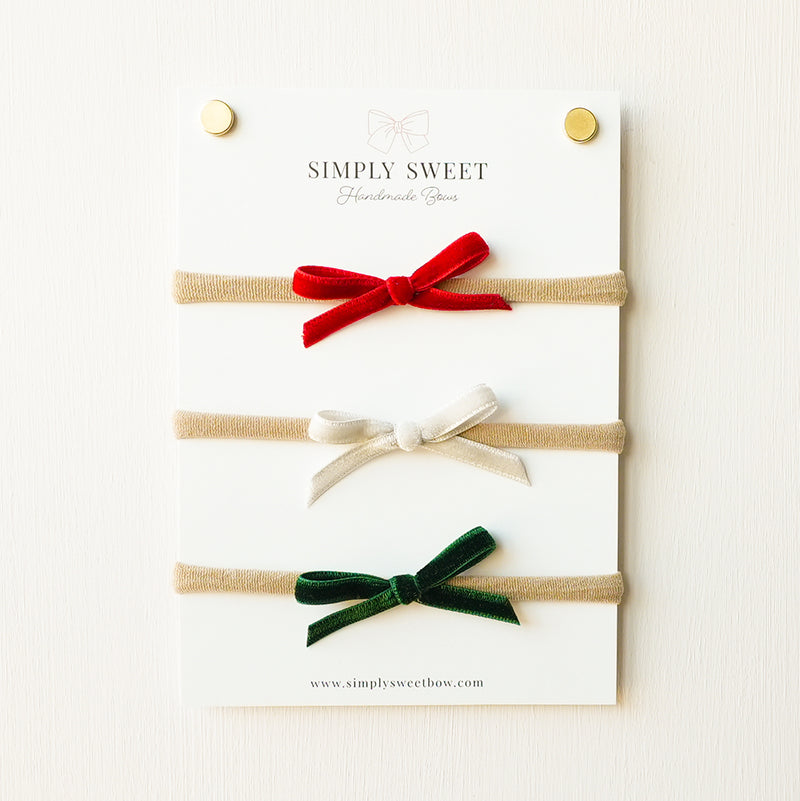 Velvet Ribbon Band Set