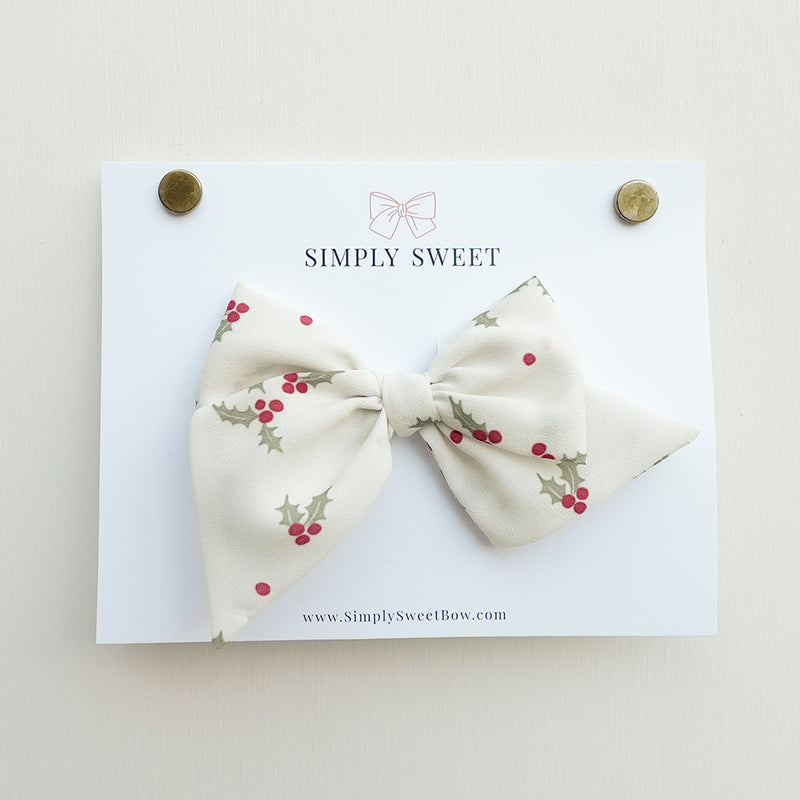 Winter Berry - Knot Bow